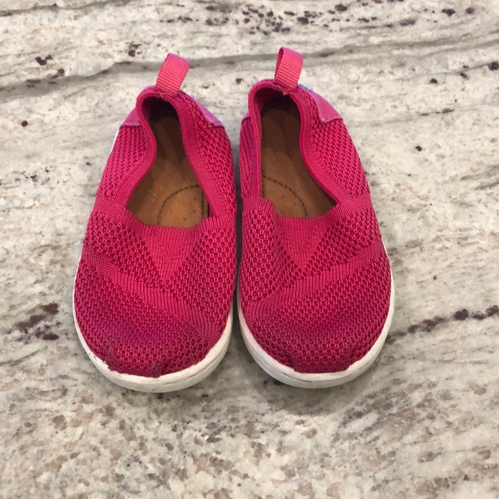TOMS Kids - Alpargata Mesh in Fuchsia